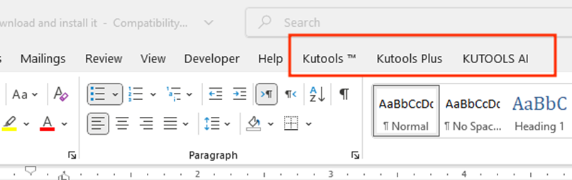 Kutools for Word
