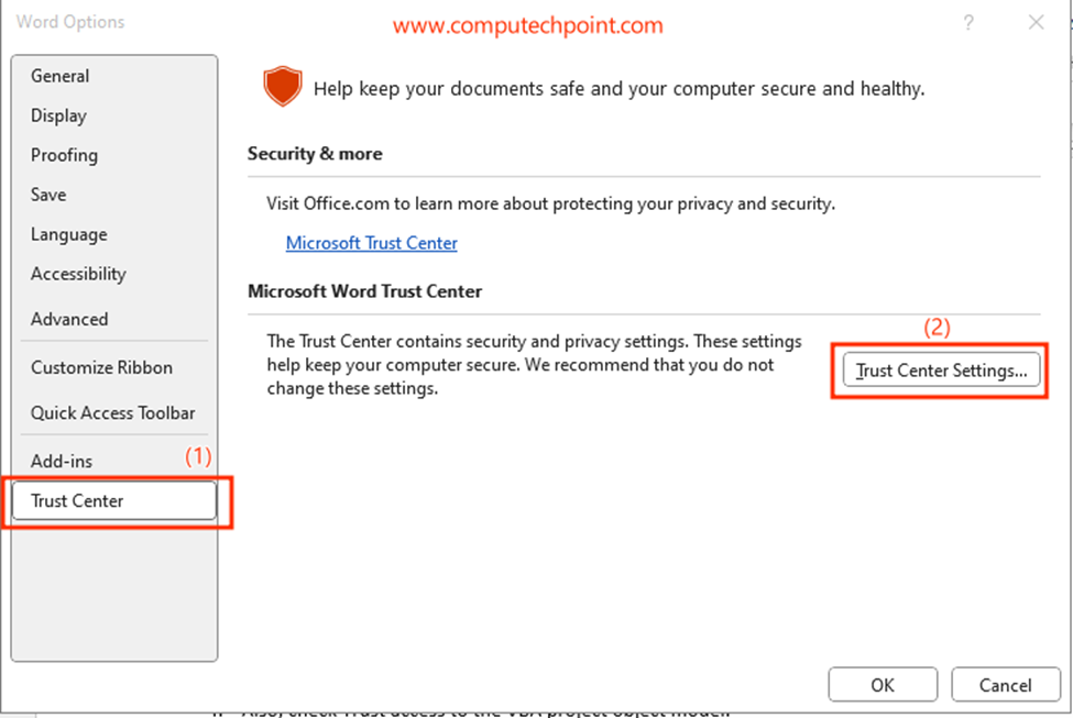 Fixing the issue of VBA Macro Not Appearing or Saving in the Macro Dialog Box