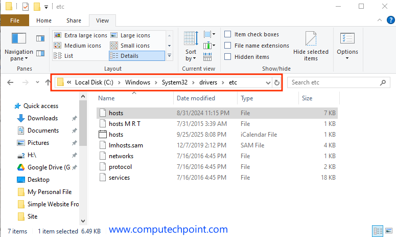 Restrict Access to Certain website on windows